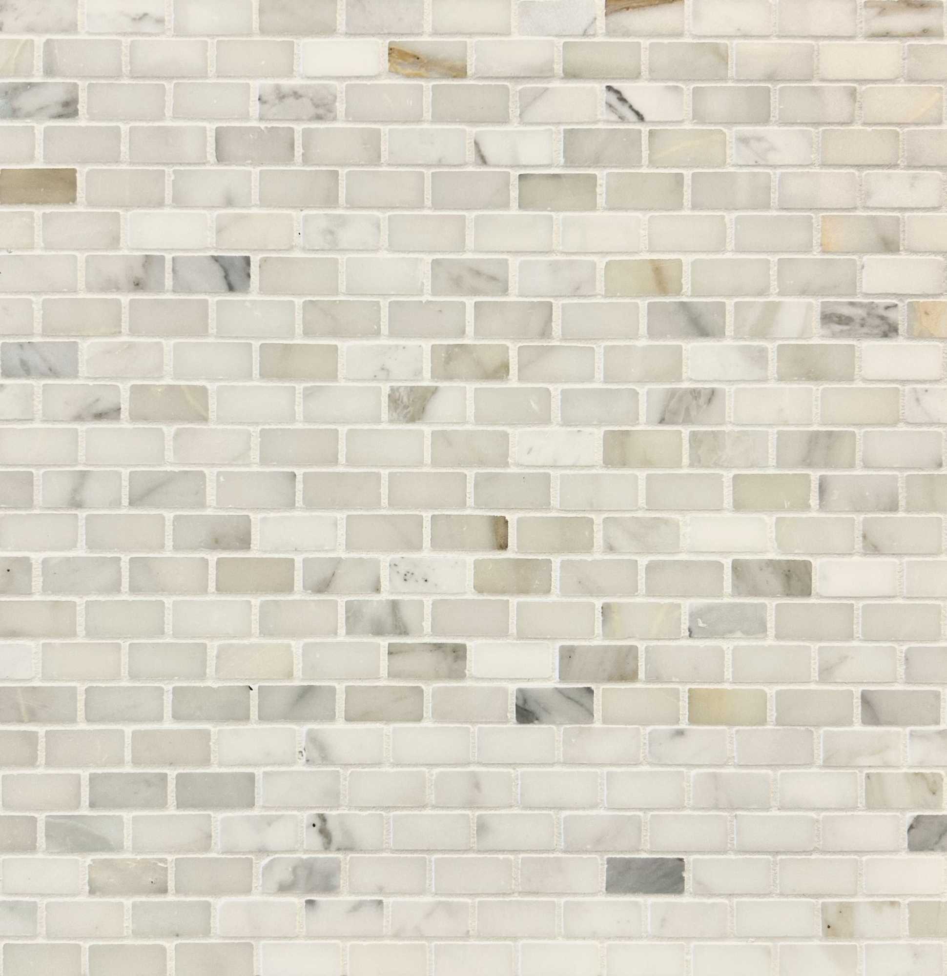 SM Mini Brick Calacatta Polished