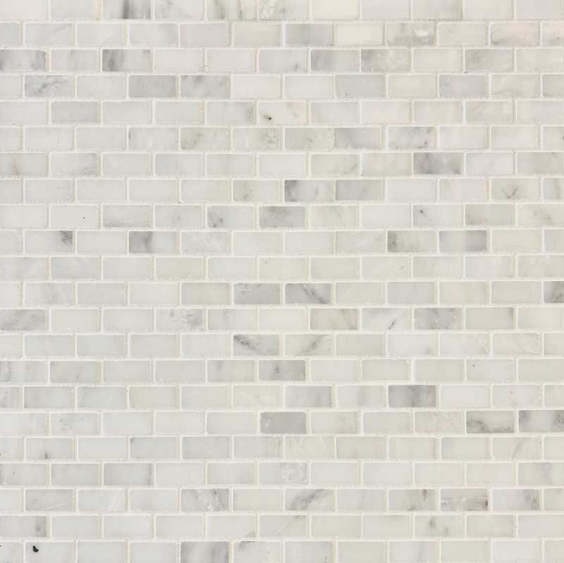 SM Mini Brick Oriental White Polished