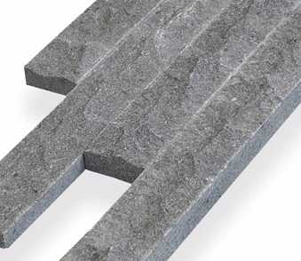 Grey Andesite Chipped 