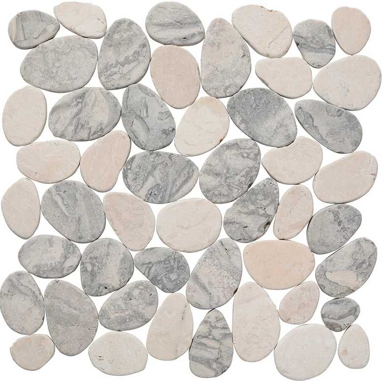 Swirl Grey & Beige Marble