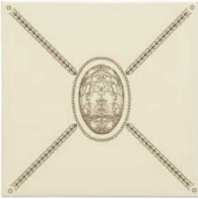 Cartouche with egg