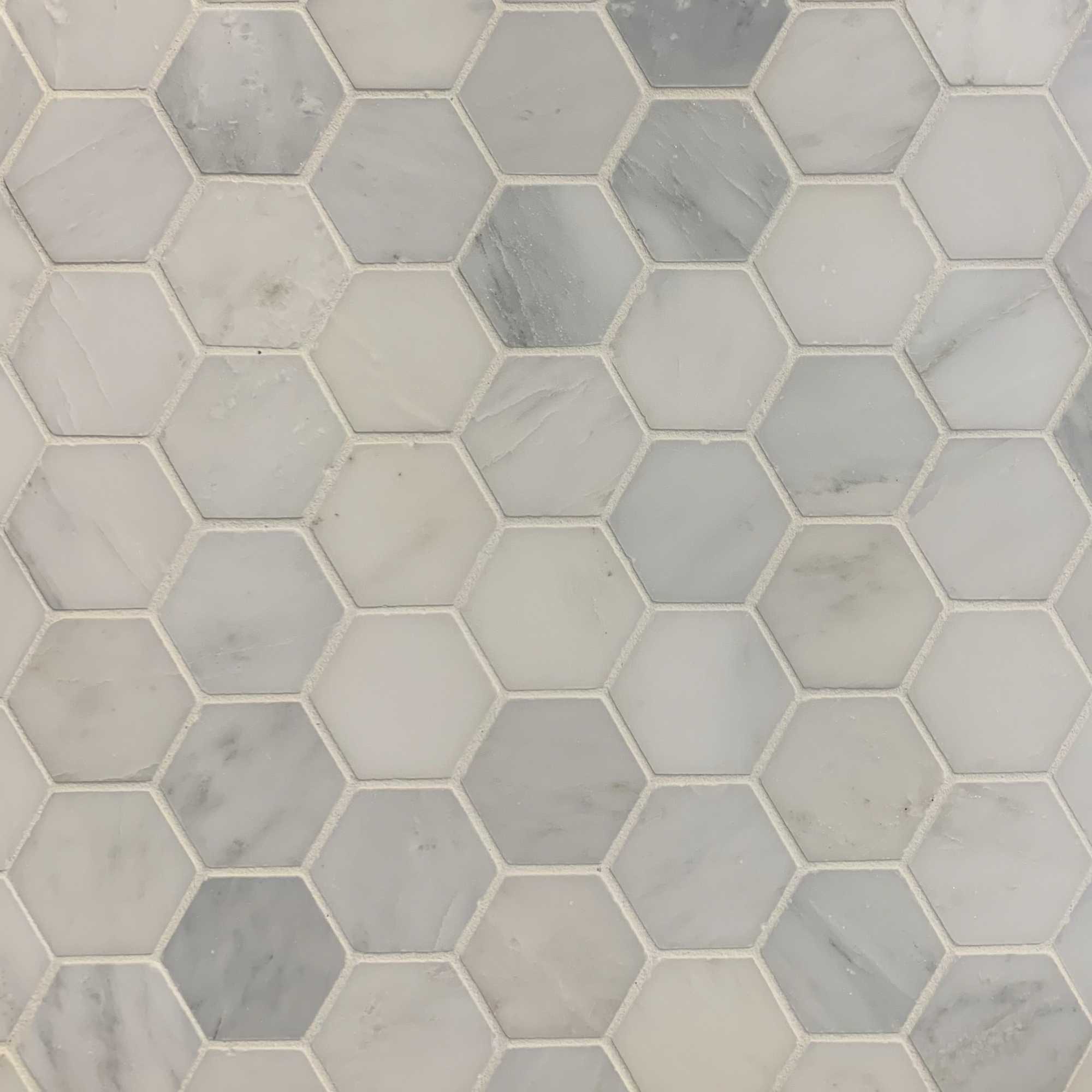 SM 2x2 Hexagon Oriental White