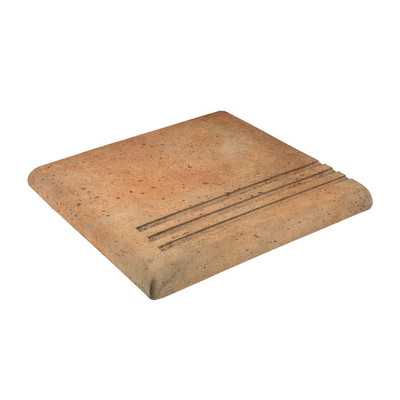 Grooved Stair Tread Left
