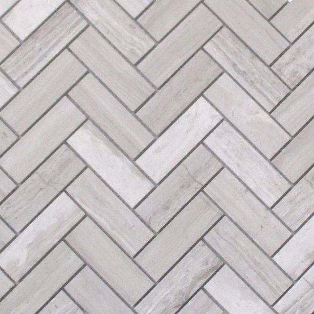 SM 1x3 Herringbone Wooden Beige